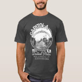 CAPITOLA SANTA CRUZ CALIFORNIA - CAPITOLA WHARF T-SHIRT (Voorkant)