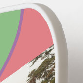 Capitola-scènes met waterkant en brug pickleball paddle (Links Detail)