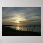 Capitola Sunset Beach Poster (Voorkant)