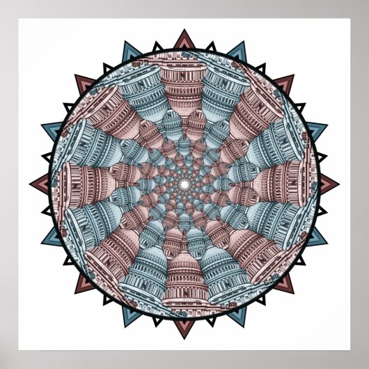 Capitolcollage Poster (Voorkant)