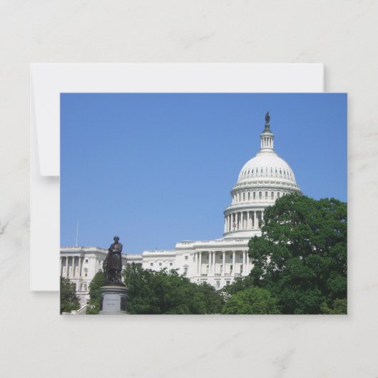 Capitolgebouw in Washington DC (Voorkant)