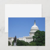 Capitolgebouw in Washington DC (Voorkant / Achterkant)