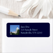 Capitolgebouw in Washington DC Etiket (Insitu)