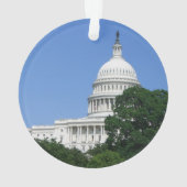 Capitolgebouw in Washington DC Ornament (achterkant)