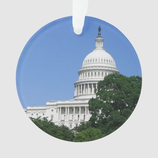 Capitolgebouw in Washington DC Ornament (voorkant)