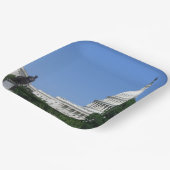 Capitolgebouw in Washington DC Papieren Bordje (Gebogen)