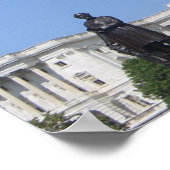 Capitolgebouw in Washington DC Poster (Hoek)