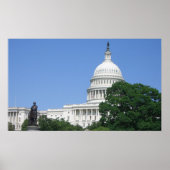 Capitolgebouw in Washington DC Poster (Voorkant)