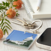 Capitolgebouw in Washington DC Sleutelhanger (Voorkant Rechts)