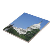 Capitolgebouw in Washington DC Tegeltje (Zijkant)