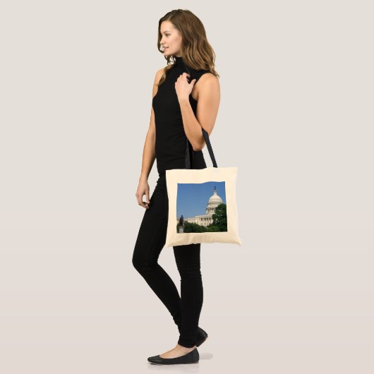 Capitolgebouw in Washington DC Tote Bag (Voorkant (model))