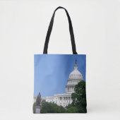 Capitolgebouw in Washington DC Tote Bag (Voorkant)