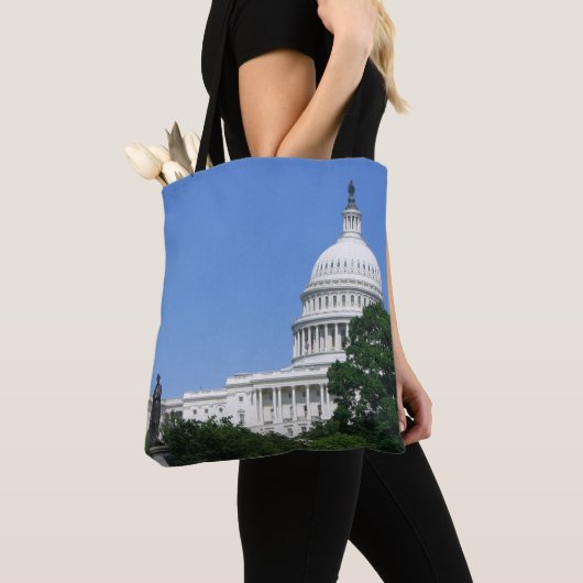 Capitolgebouw in Washington DC Tote Bag (Dichtbij)
