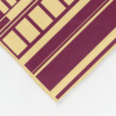 Capitoline Bloom: Etrusco-Roman Fleece Blanket Deken (Hoek)