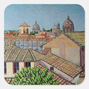 Capitoline Hill 2008 Vierkante Sticker