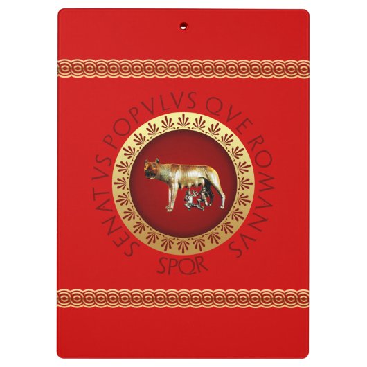 Capitoline Wolf Klembord (Achterkant)