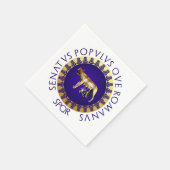 Capitoline Wolf Servetten (Hoek)