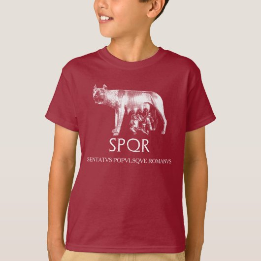 Capitoline Wolf T-shirt (Voorkant)