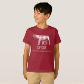 Capitoline Wolf T-shirt (Voorkant volledig)