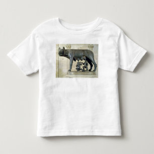 Capitoline zij-Wolf Kinder Shirts