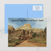 Capitolreef Briefkaart (Voorkant / Achterkant)