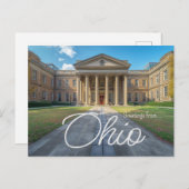 Capitool Charm: Ohio Statehouse Briefkaart (Voorkant / Achterkant)
