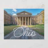 Capitool Charm: Ohio Statehouse Briefkaart (Voorkant)