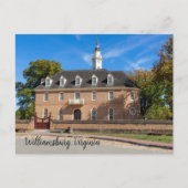 Capitool gebouw in Colonial Williamsburg Briefkaart (Voorkant)
