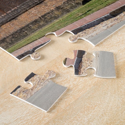 Capitool gebouw in Colonial Williamsburg Legpuzzel (Zijkant)