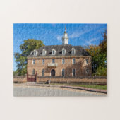 Capitool gebouw in Colonial Williamsburg Legpuzzel (Horizontaal)