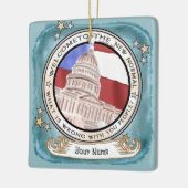 Capitool Nieuw Normaal Keramisch Ornament (Links)