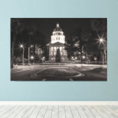 Capitool van Californië Canvas Afdruk (Insitu (Houten vloer))