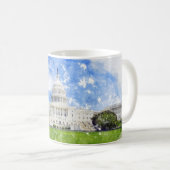 Capitool van de Verenigde Staten in Washington DC  Koffiemok (Voorkant rechts)