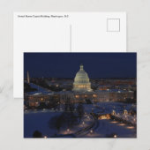 Capitool van de Verenigde Staten, Washington D.C. Briefkaart (Voorkant / Achterkant)