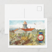  Capitool van Nevada met Seal Briefkaart (Voorkant / Achterkant)