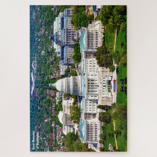 Capitool van Washington. Legpuzzel (Verticaal)