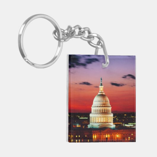 Capitool, Washington D.C. Sleutelhanger (Voorkant Links)