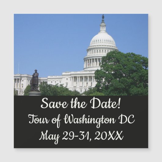 Capitoolgebouw in Washington DC (Voorkant)