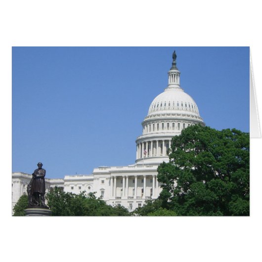 Capitoolgebouw in Washington DC (Voorkant Horizontaal)