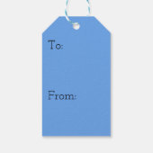 Capitoolgebouw in Washington DC Cadeaulabel (Achterkant)