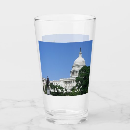 Capitoolgebouw in Washington DC Glas (Voorkant)