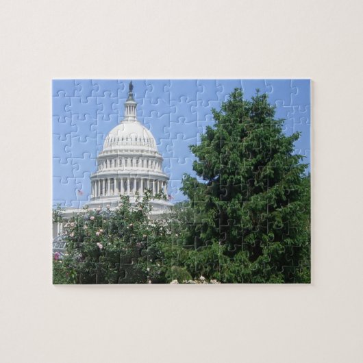 Capitoolgebouw in Washington DC Legpuzzel (Horizontaal)