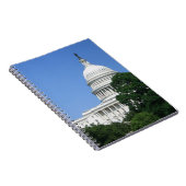 Capitoolgebouw in Washington DC Notitieboek (Rechterzijde)