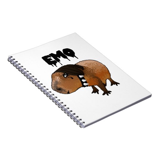 Capivara Emo Caderno Notitieboek (Rechterzijde)