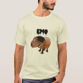 Capivara Emo Camiseta T-shirt (Voorkant)