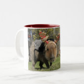 Caplin Rous Kerstmis Mok (Voorkant links)