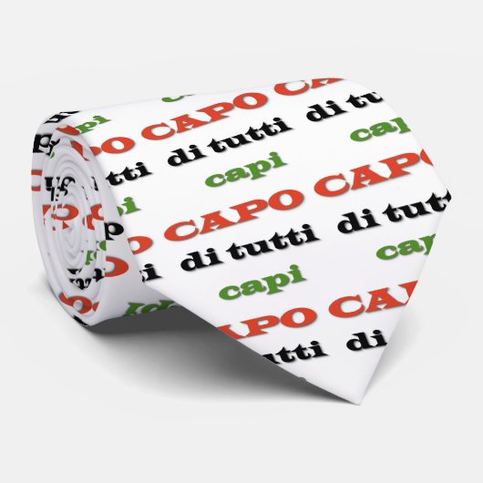 Capo/Boss Stropdas (Opgerold)