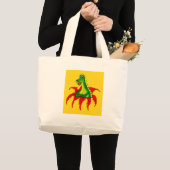 Capo, de kleine draak grote tote bag (Voorkant (product))