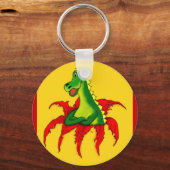 Capo, de kleine draak sleutelhanger (Voorkant)