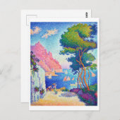 Capo di Noli, Signac Briefkaart (Voorkant / Achterkant)